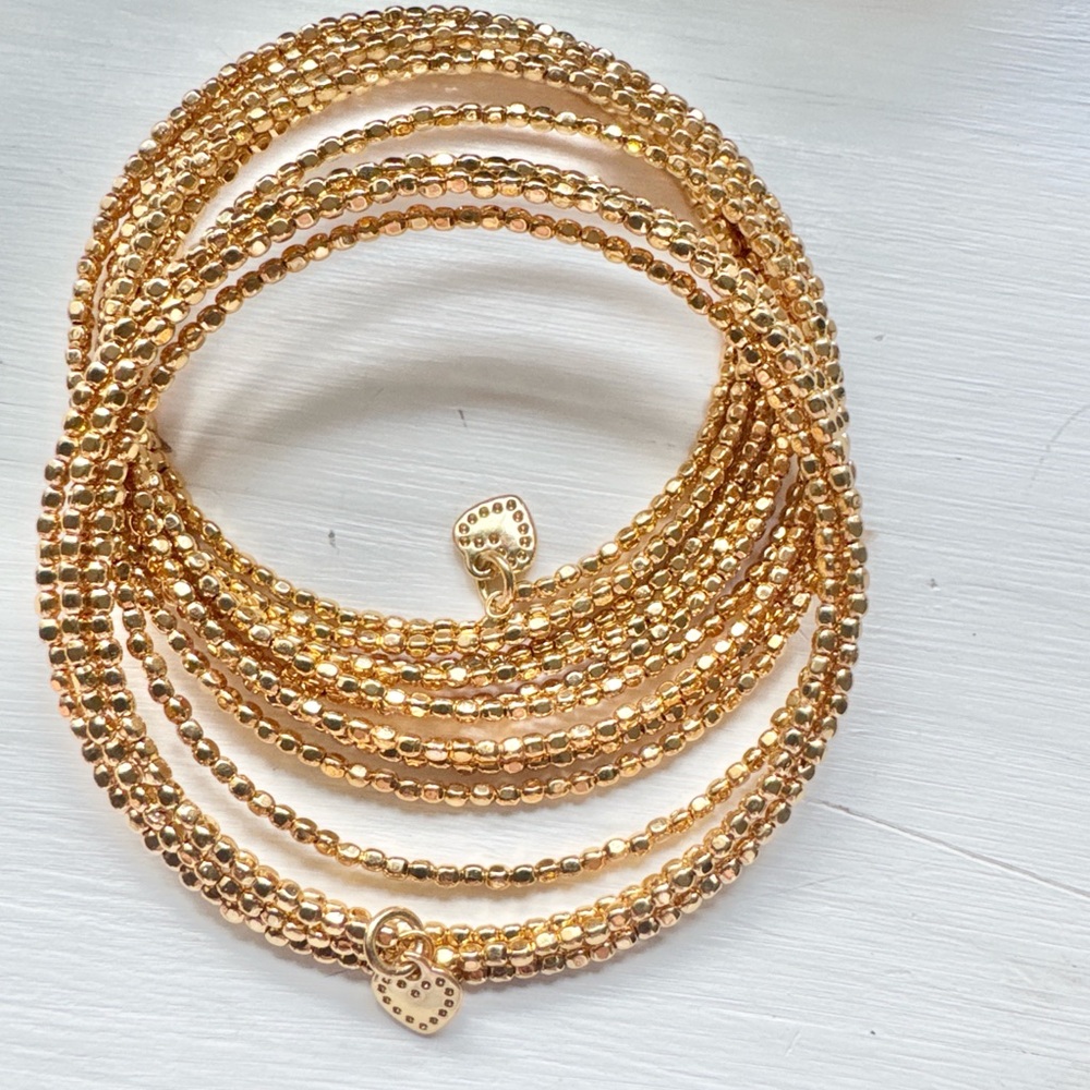 Stella & Dot Shimmering Gold Bracelet